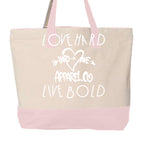 Natural/ Light Pink - BACK