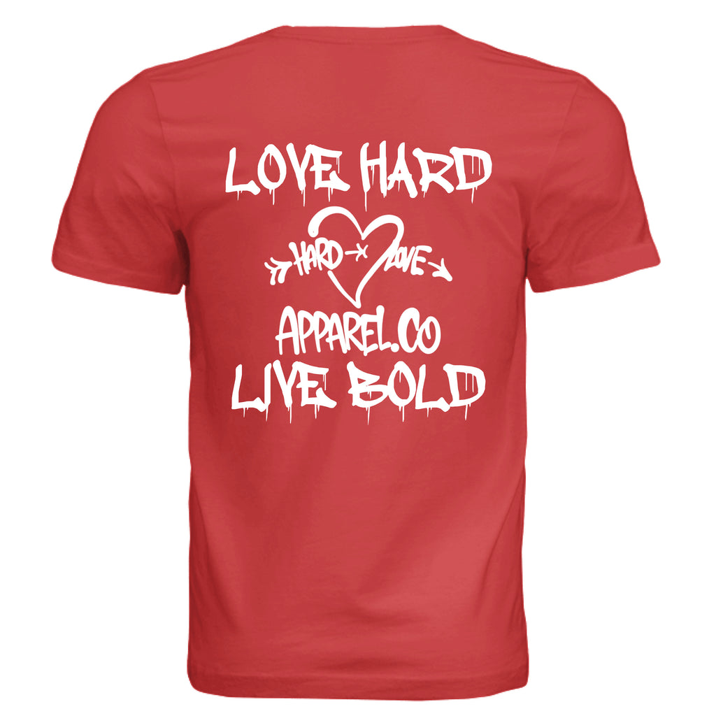 SOLID RED TRIBLN - BACK