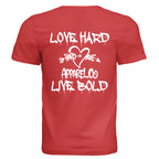 SOLID RED TRIBLN - BACK