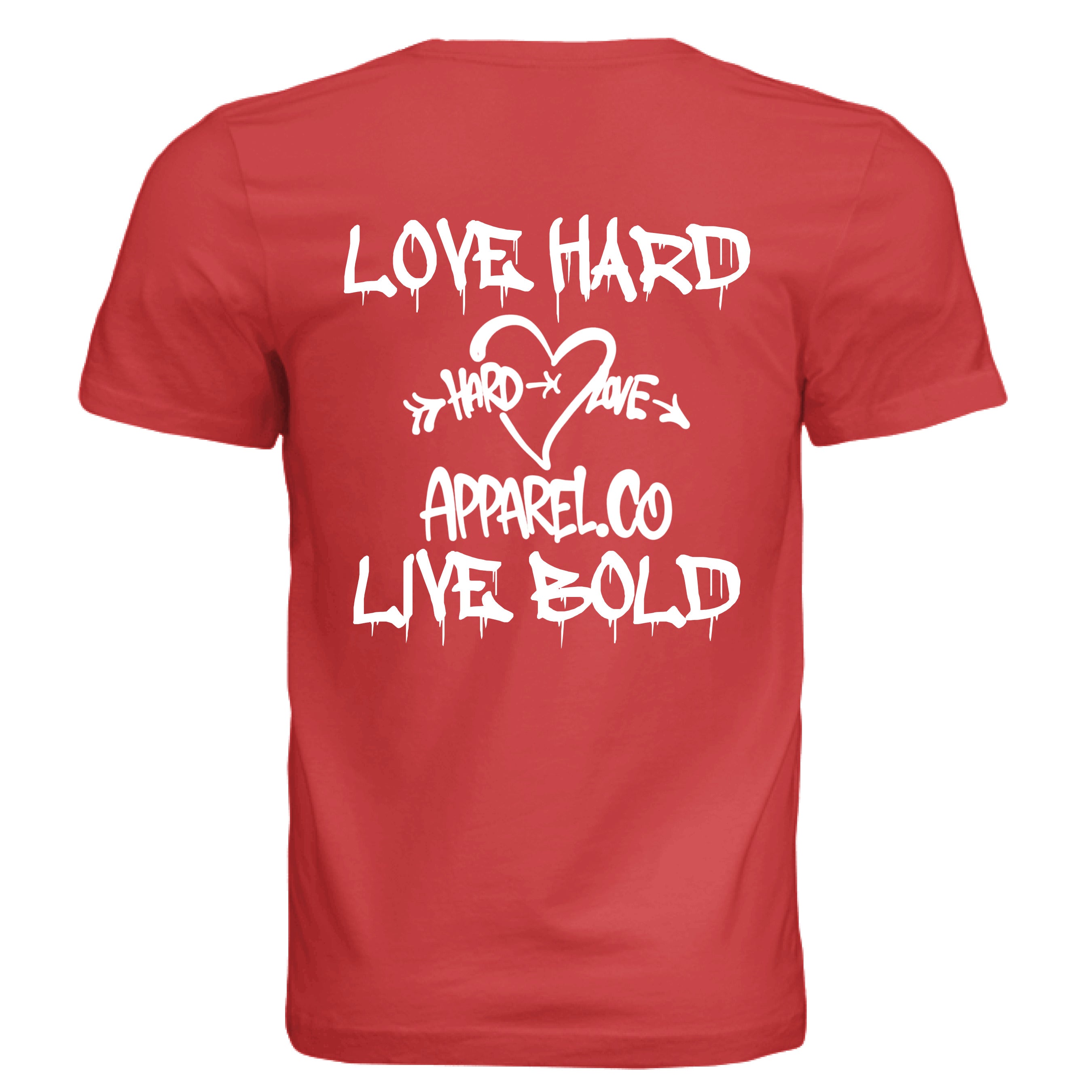 SOLID RED TRIBLN - BACK