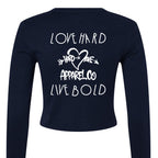 SOLID NAVY BLEND - BACK