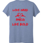 BLUE TRIBLEND - BACK