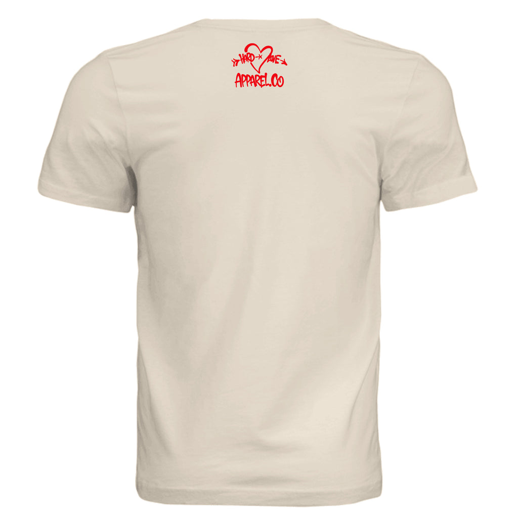 Solid Natural Triblend - BACK