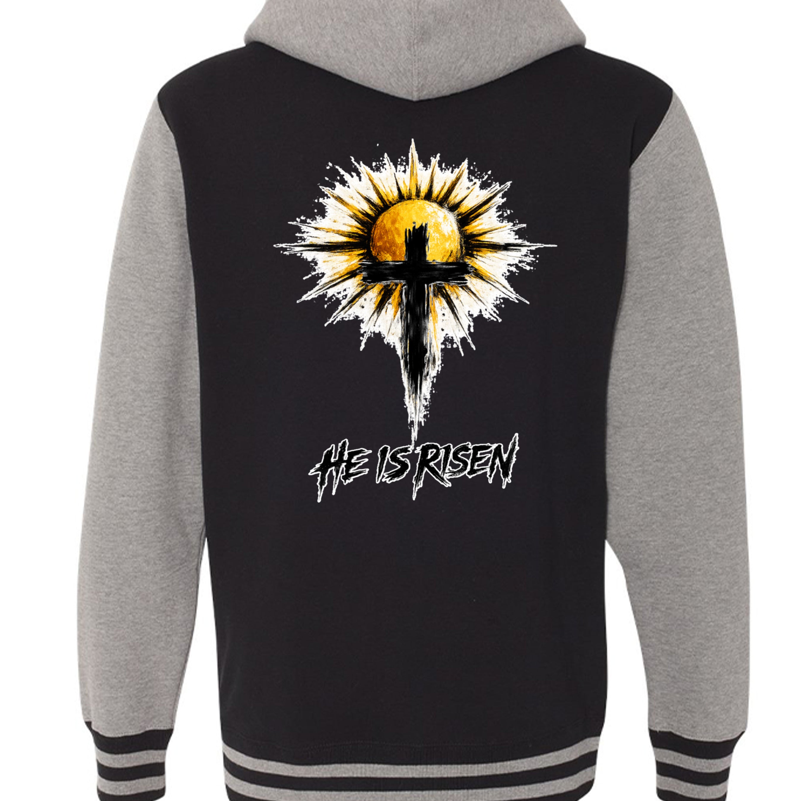 Black/ Gunmetal Heather - IND45UVZ - BACK