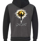 Charcoal Heather/ Black - BACK