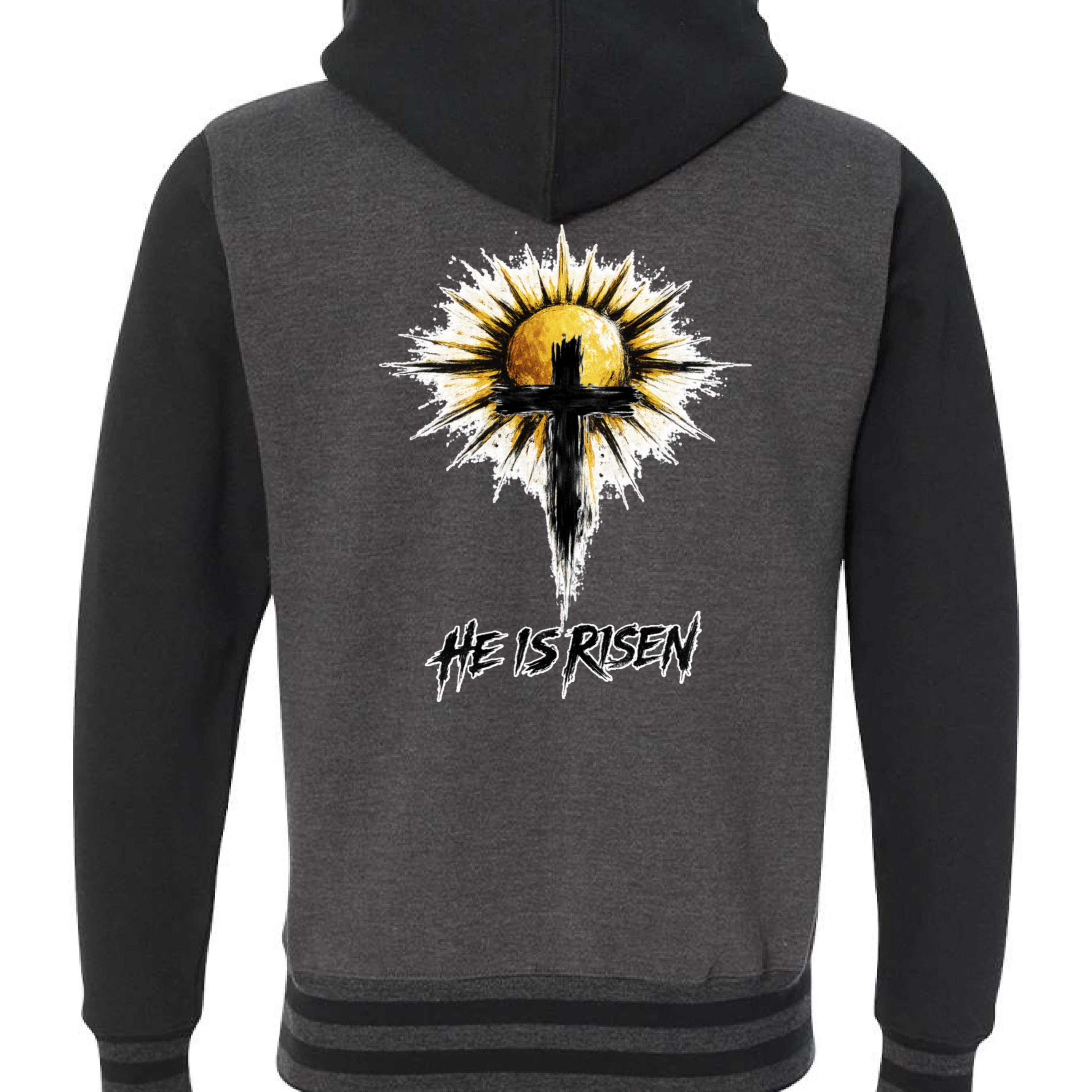 Charcoal Heather/ Black - BACK