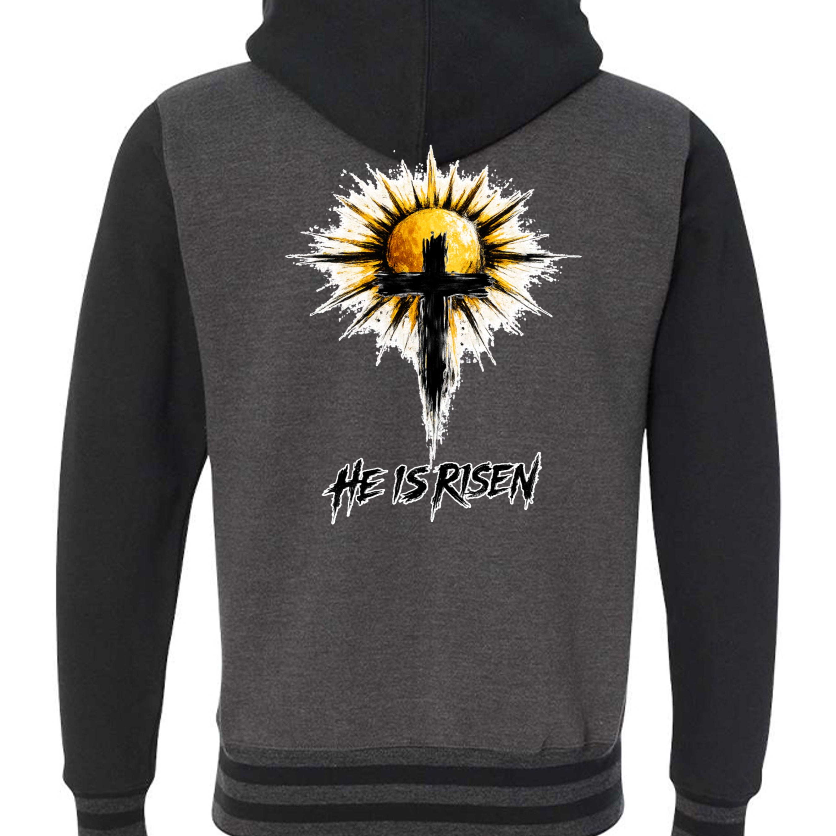 Charcoal Heather/ Black - IND45UVZ - BACK