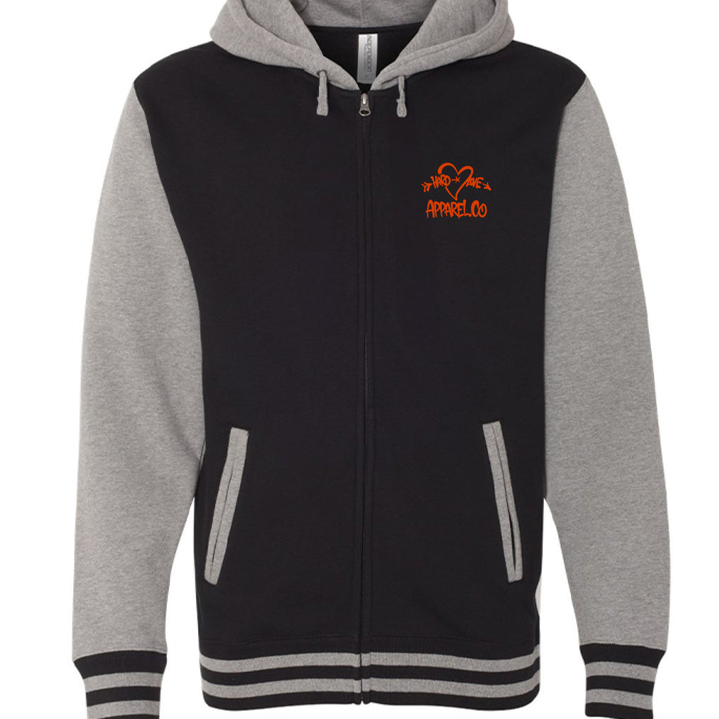 Black/ Gunmetal Heather - FRONT