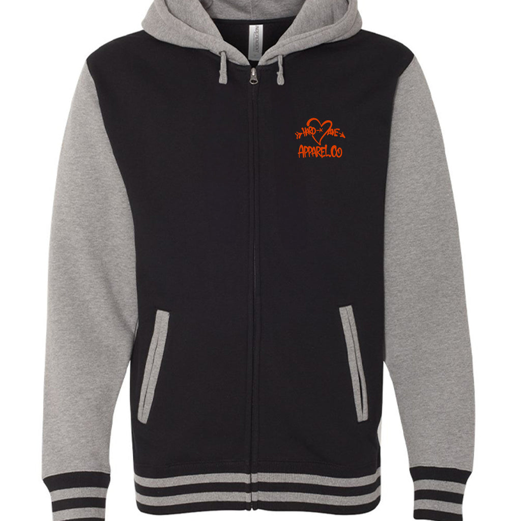 Black/ Gunmetal Heather - IND45UVZ - FRONT