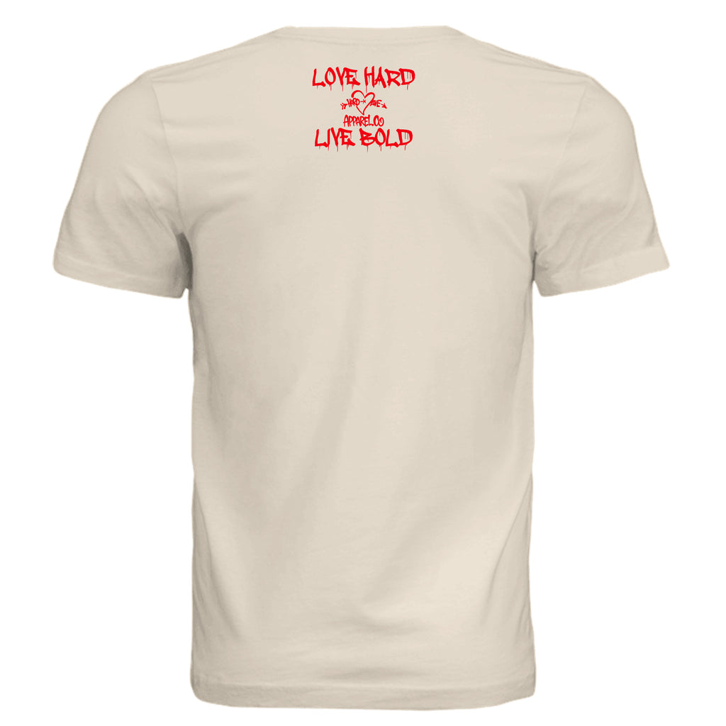 Solid Natural Triblend - 3413C - BACK
